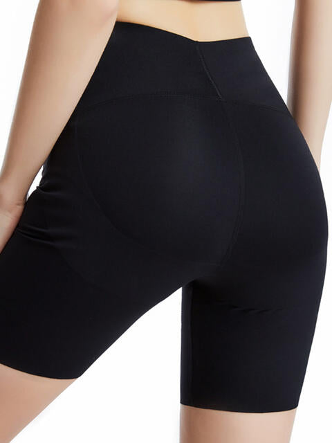 Wide Waistband Sports Shorts - FitFemme.Shop