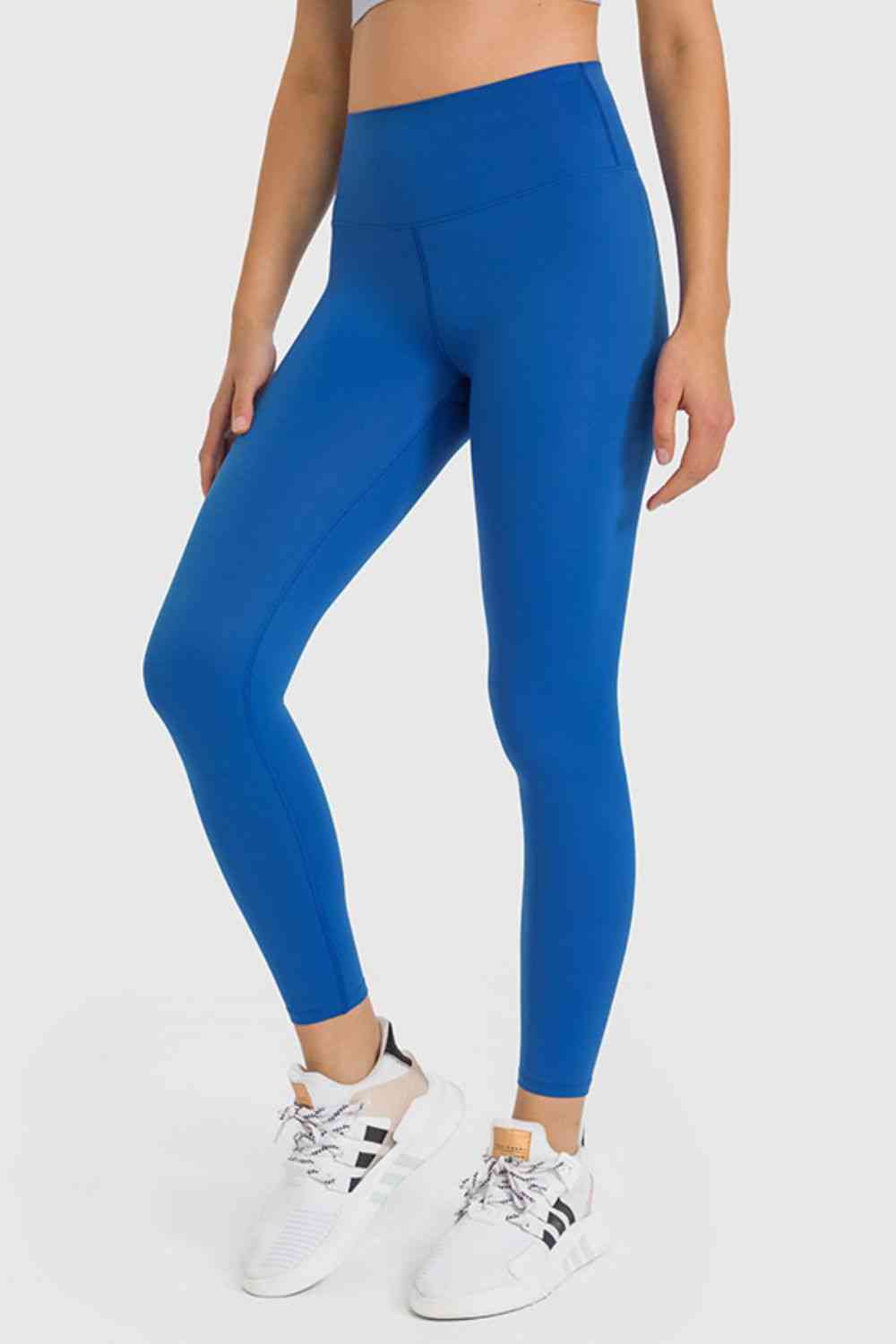 Millennia High Waist Ankle-Length Yoga Leggings - FitFemme.Shop