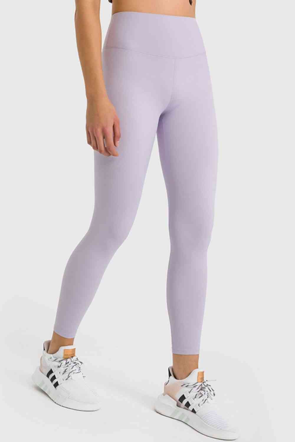 Millennia High Waist Ankle-Length Yoga Leggings - FitFemme.Shop
