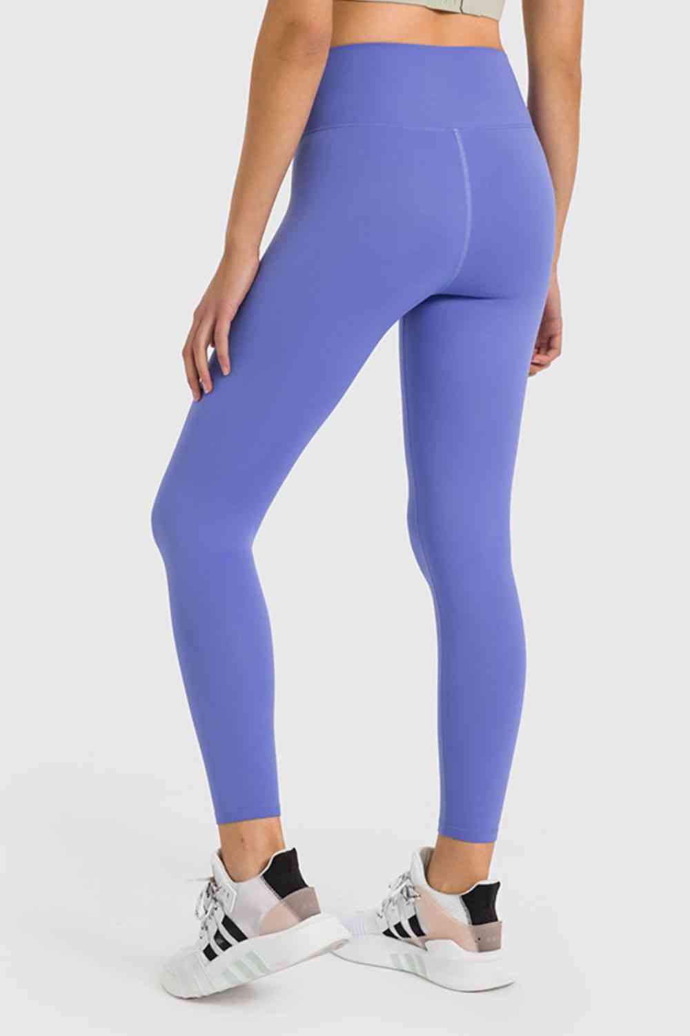 Millennia High Waist Ankle-Length Yoga Leggings - FitFemme.Shop