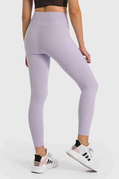 Millennia High Waist Ankle-Length Yoga Leggings - FitFemme.Shop