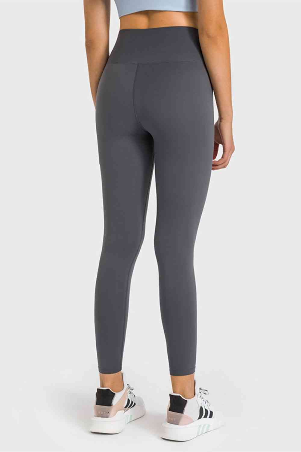 Millennia High Waist Ankle-Length Yoga Leggings - FitFemme.Shop