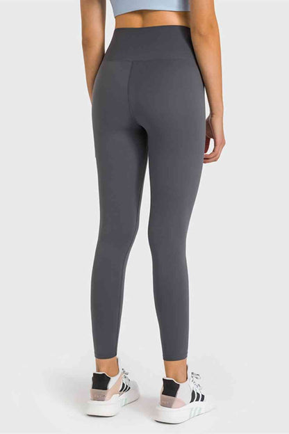 Millennia High Waist Ankle-Length Yoga Leggings - FitFemme.Shop