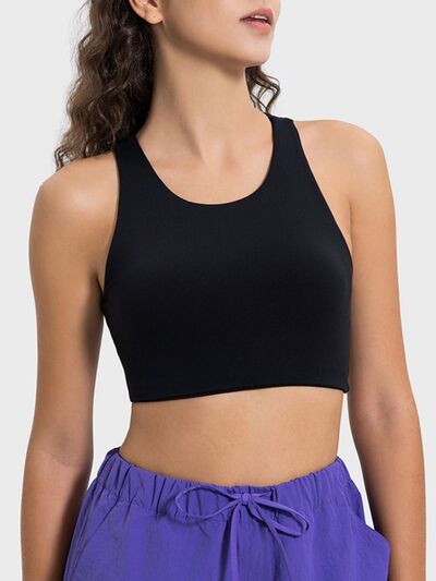 Millennia Cutout Round Neck Active Tank - FitFemme.Shop