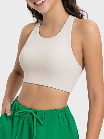 Millennia Cutout Round Neck Active Tank - FitFemme.Shop