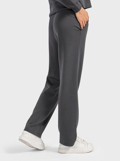 Millennia Drawstring Pocketed Sport Pants - FitFemme.Shop