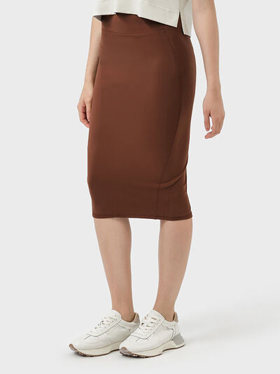 Millennia Slit Wrap Active Skirt - FitFemme.Shop