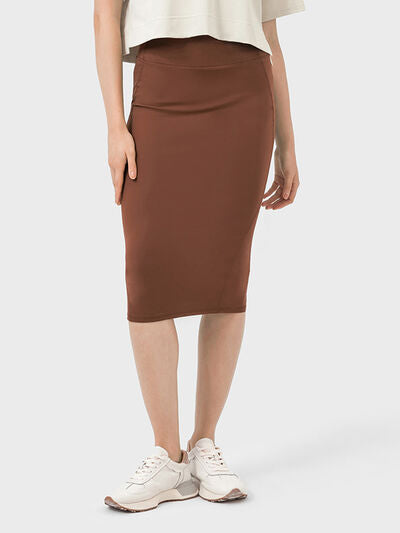Millennia Slit Wrap Active Skirt - FitFemme.Shop