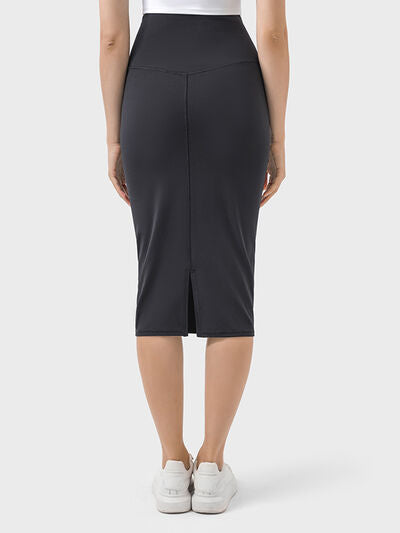 Millennia Slit Wrap Active Skirt - FitFemme.Shop