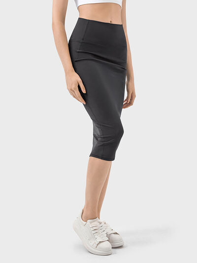 Millennia Slit Wrap Active Skirt - FitFemme.Shop