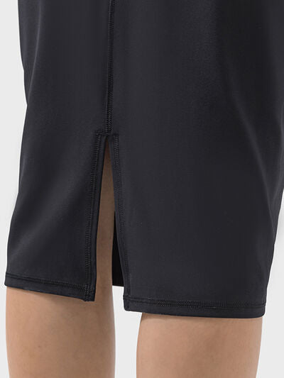 Millennia Slit Wrap Active Skirt - FitFemme.Shop