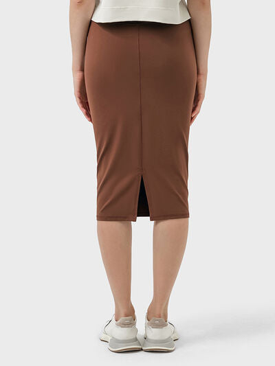 Millennia Slit Wrap Active Skirt - FitFemme.Shop