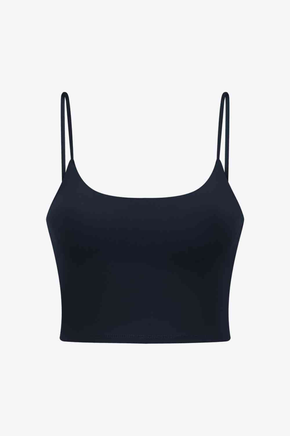 Millennia Feel Like Skin Scoop Neck Sports Cami - FitFemme.Shop