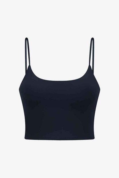 Millennia Feel Like Skin Scoop Neck Sports Cami - FitFemme.Shop