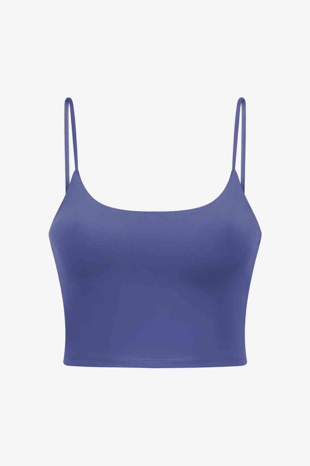 Millennia Feel Like Skin Scoop Neck Sports Cami - FitFemme.Shop
