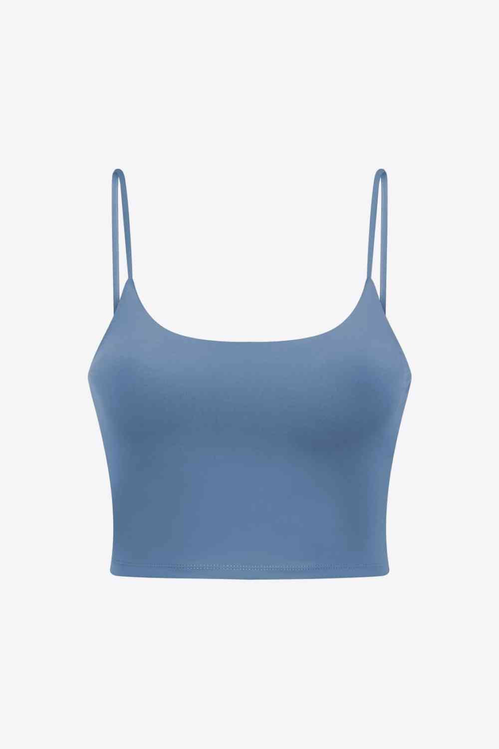 Millennia Feel Like Skin Scoop Neck Sports Cami - FitFemme.Shop