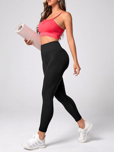 High Waist Active Leggings - FitFemme.Shop