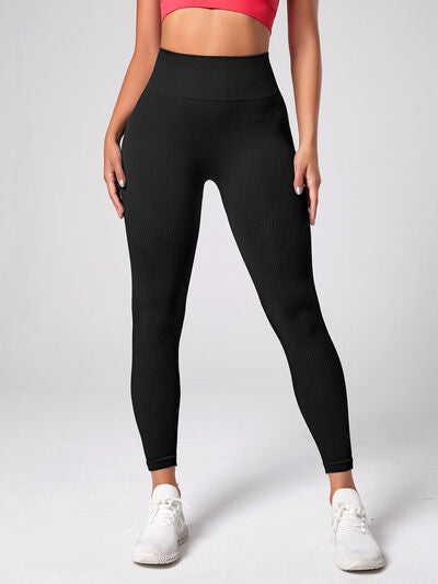 High Waist Active Leggings - FitFemme.Shop