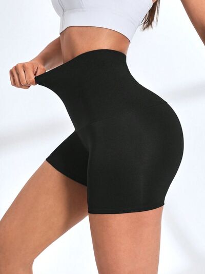 High Waist Active Shorts - FitFemme.Shop