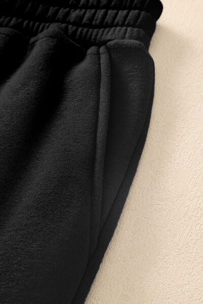 Pocketed Elastic Waist Active Joggers - FitFemme.Shop