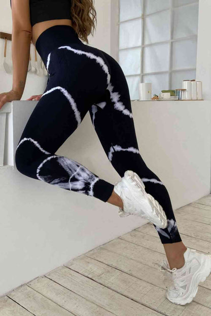 Slim Fit High Waist Long Active Pants - FitFemme.Shop