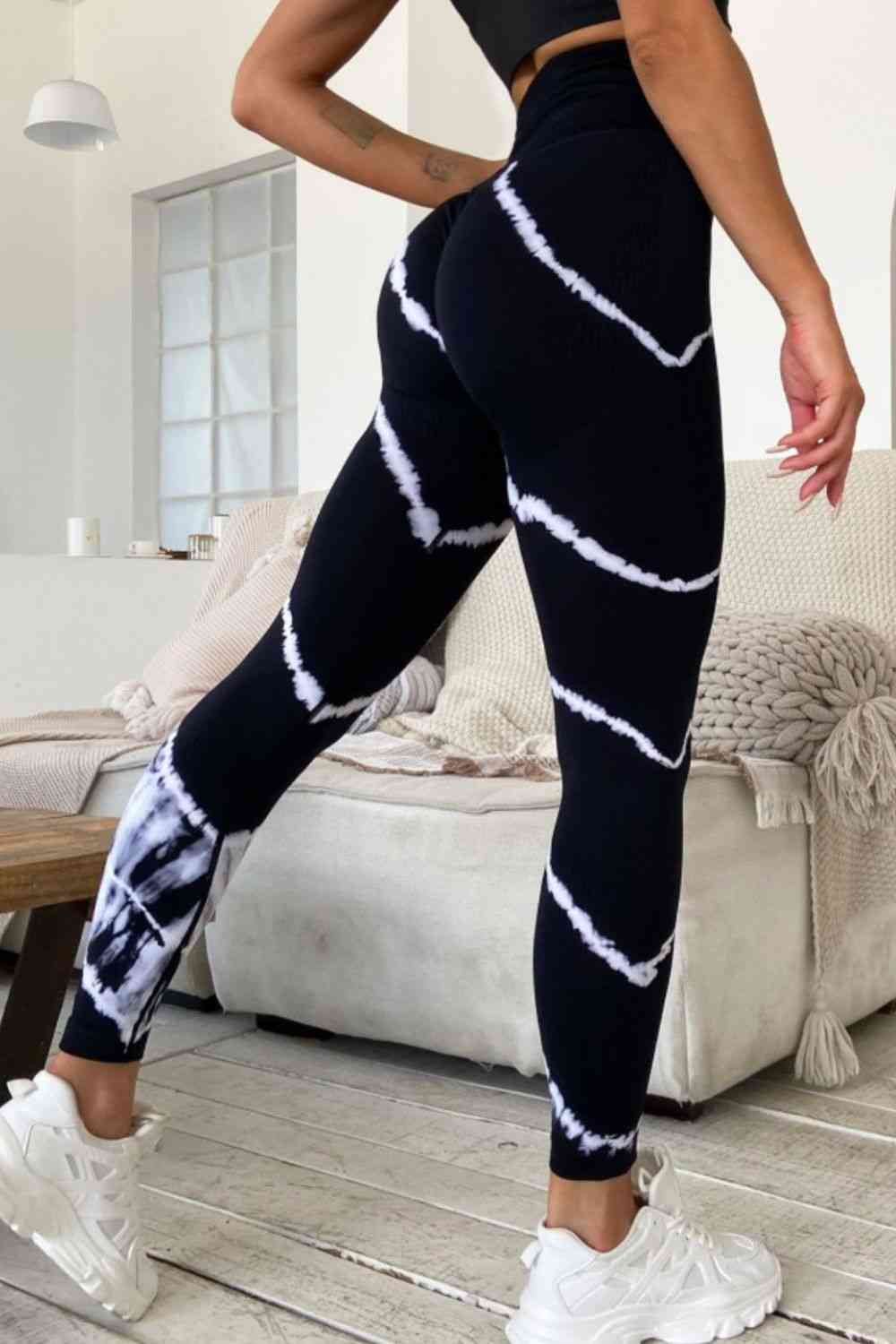 Slim Fit High Waist Long Active Pants - FitFemme.Shop