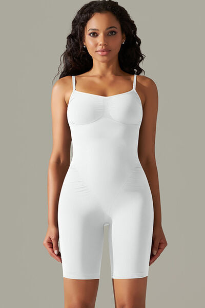 Spaghetti Strap Active Romper - FitFemme.Shop