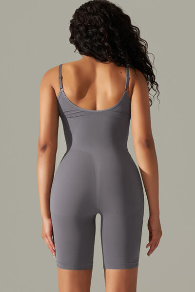 Spaghetti Strap Active Romper - FitFemme.Shop