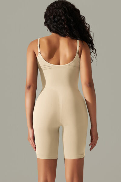 Spaghetti Strap Active Romper - FitFemme.Shop