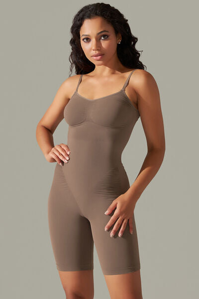 Spaghetti Strap Active Romper - FitFemme.Shop