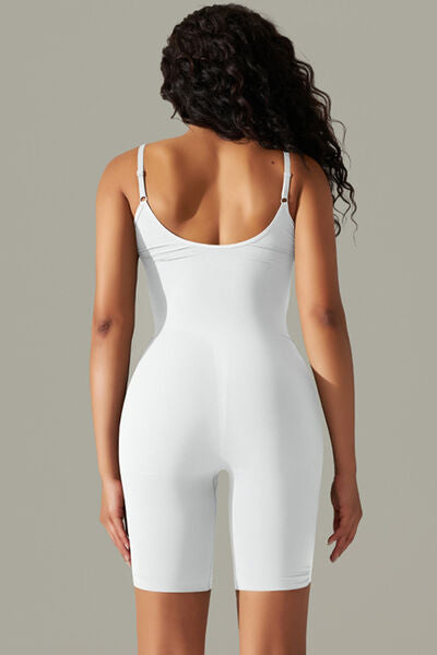 Spaghetti Strap Active Romper - FitFemme.Shop