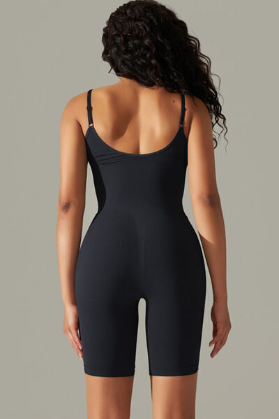 Spaghetti Strap Active Romper - FitFemme.Shop