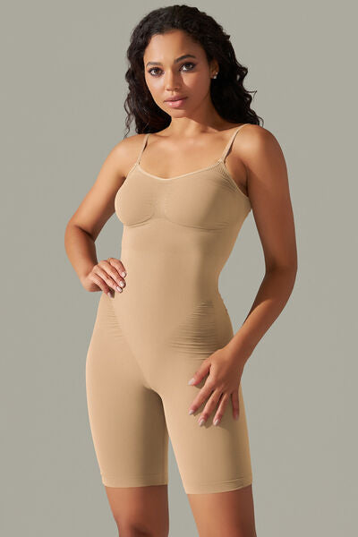 Spaghetti Strap Active Romper - FitFemme.Shop
