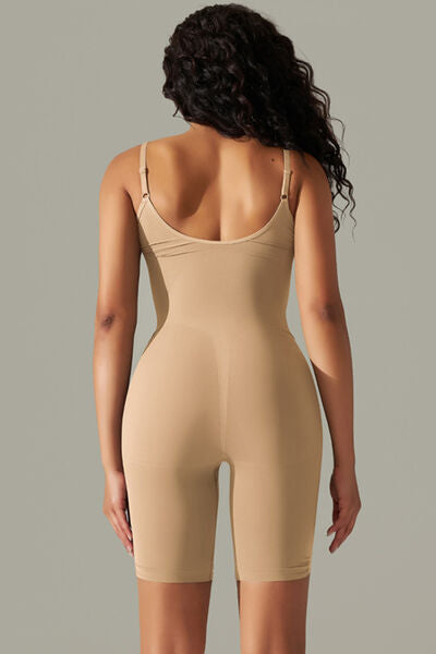 Spaghetti Strap Active Romper - FitFemme.Shop
