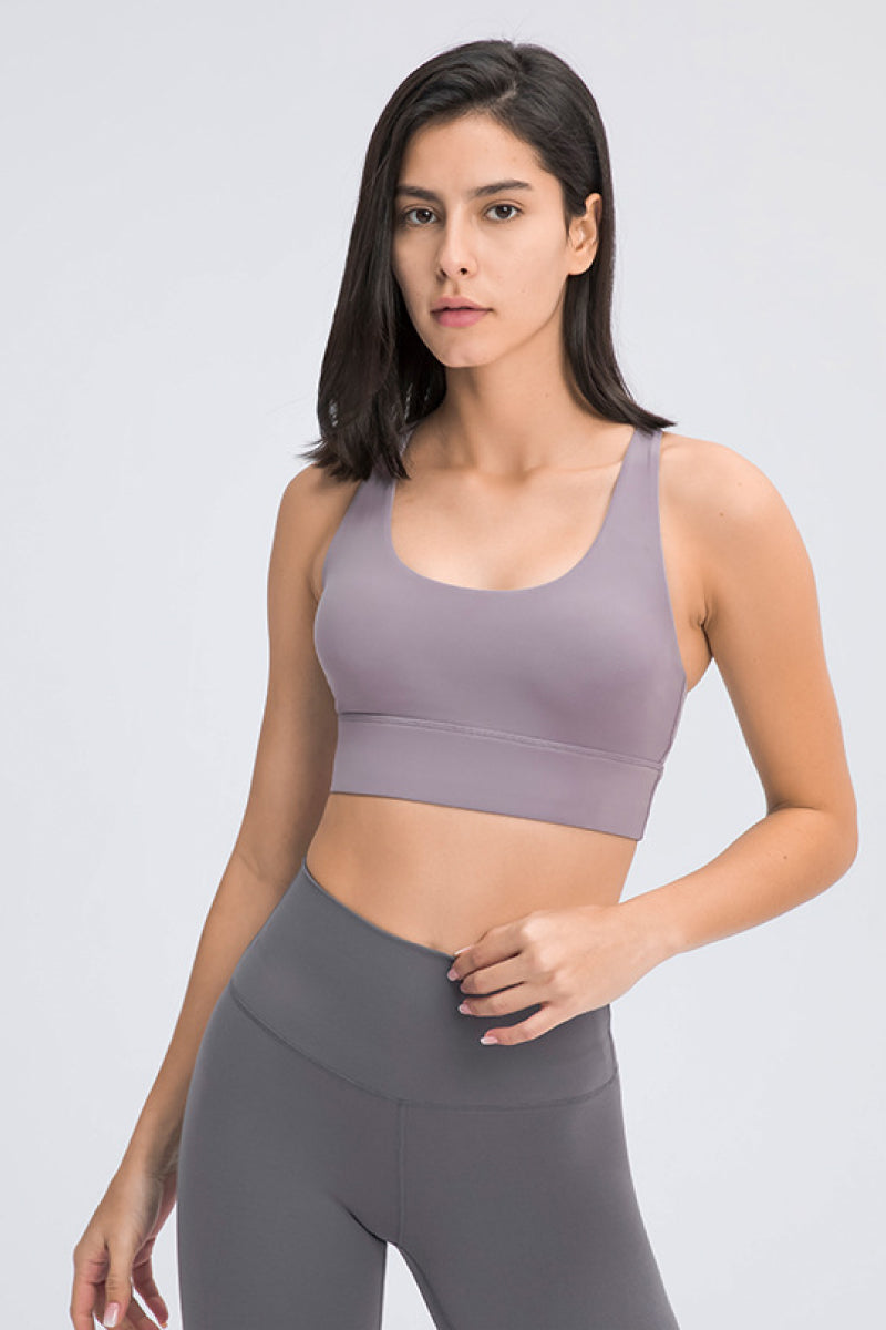Millennia Eight Strap Sports Bra - FitFemme.Shop