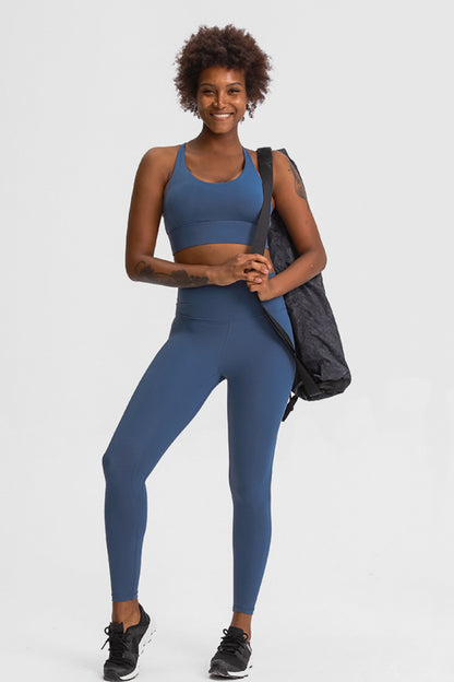 Millennia Eight Strap Sports Bra - FitFemme.Shop