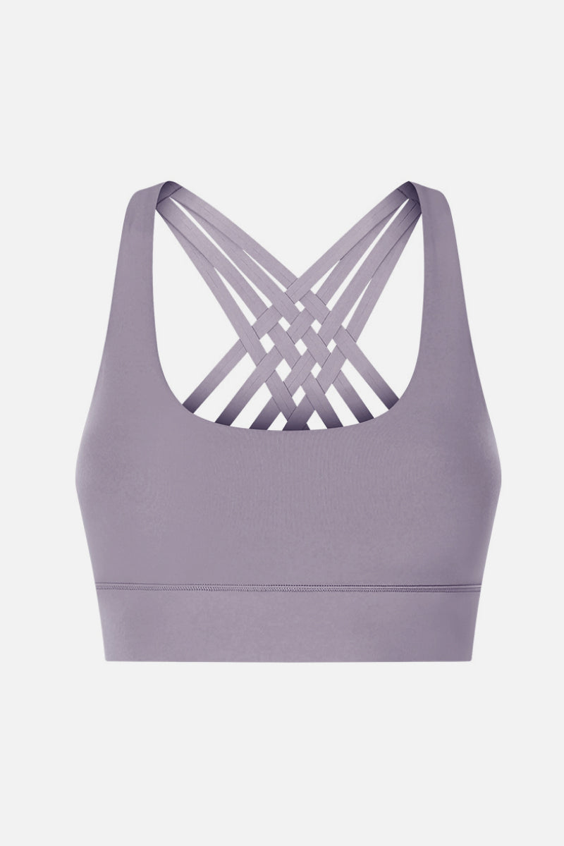 Millennia Eight Strap Sports Bra - FitFemme.Shop