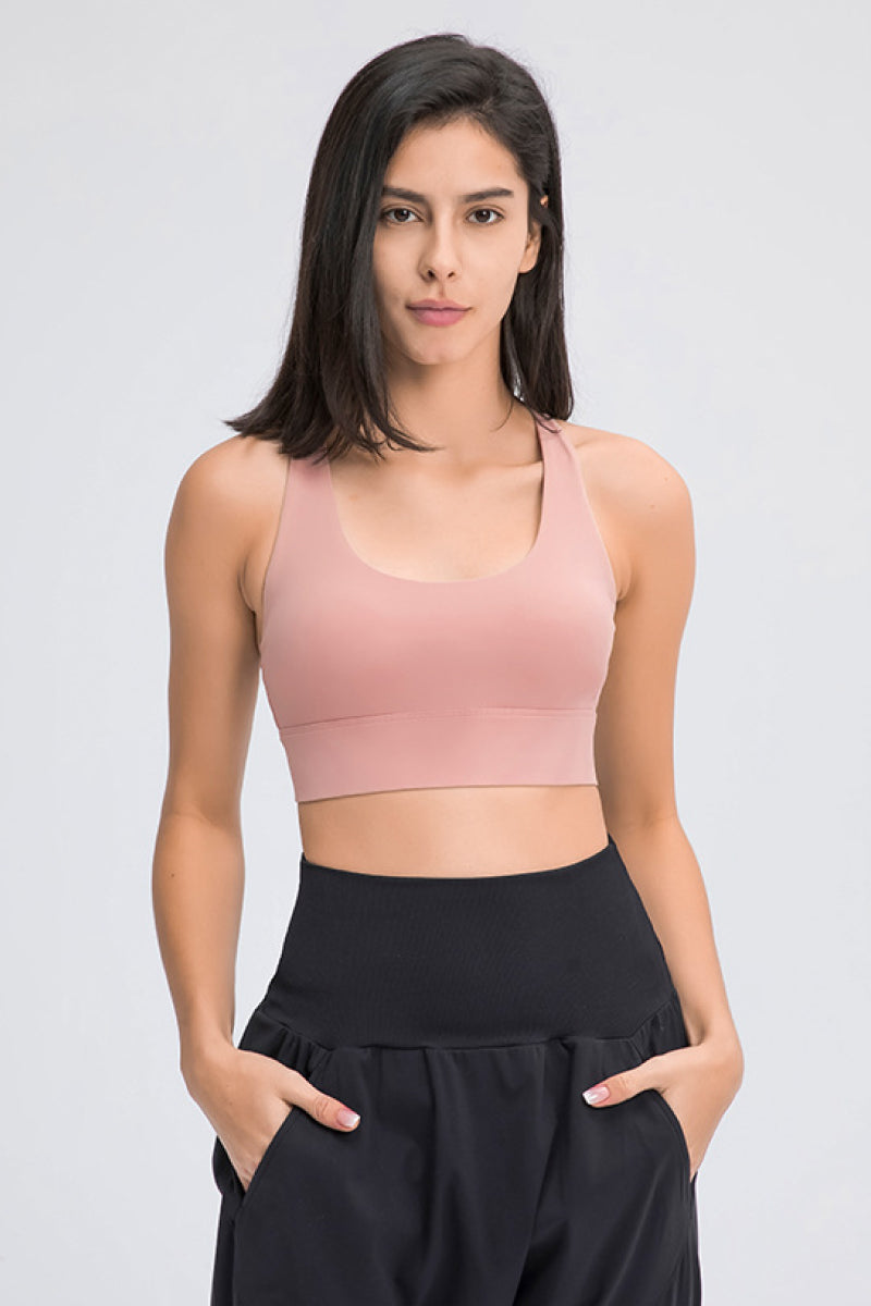 Millennia Eight Strap Sports Bra - FitFemme.Shop