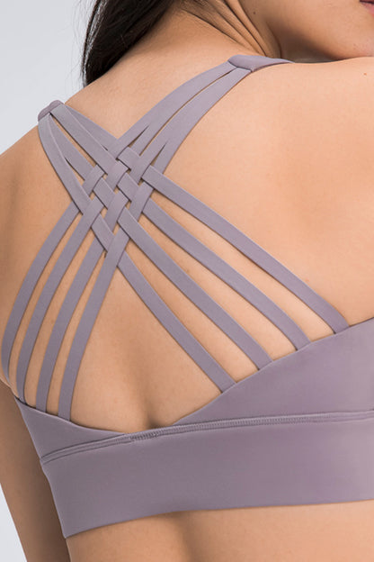 Millennia Eight Strap Sports Bra - FitFemme.Shop