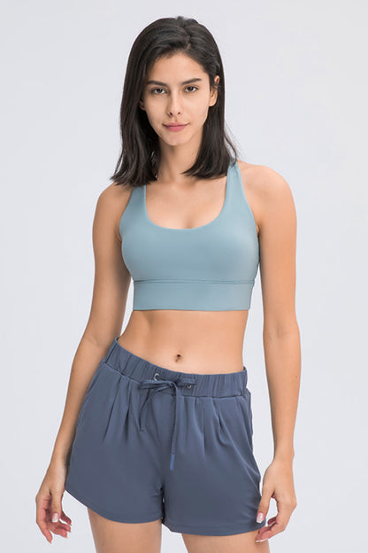 Millennia Eight Strap Sports Bra - FitFemme.Shop