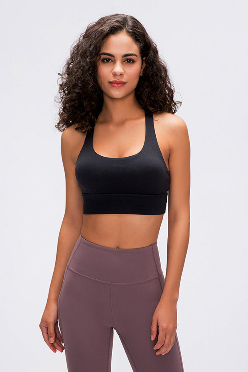 Millennia Double X Sports Bra - Basic Colors - FitFemme.Shop