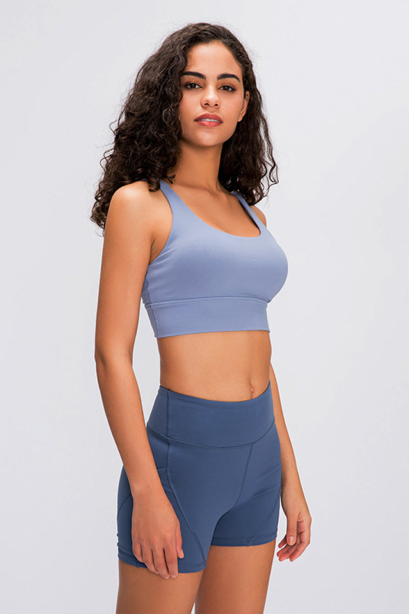 Millennia Double X Sports Bra - Basic Colors - FitFemme.Shop
