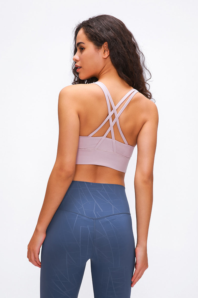 Millennia Double X Sports Bra - Basic Colors - FitFemme.Shop