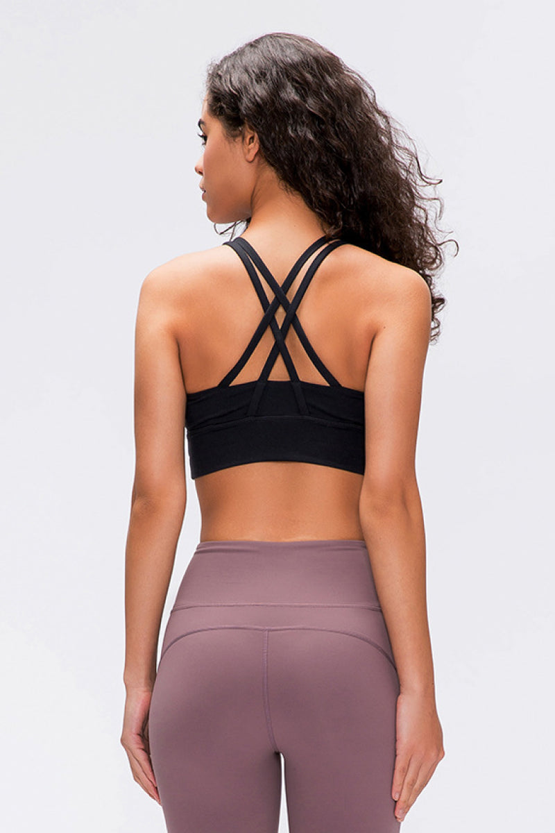 Millennia Double X Sports Bra - Basic Colors - FitFemme.Shop