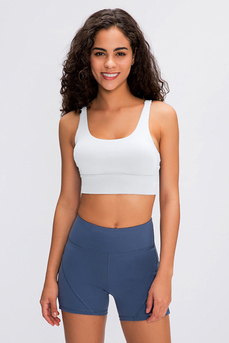 Millennia Double X Sports Bra - Basic Colors - FitFemme.Shop