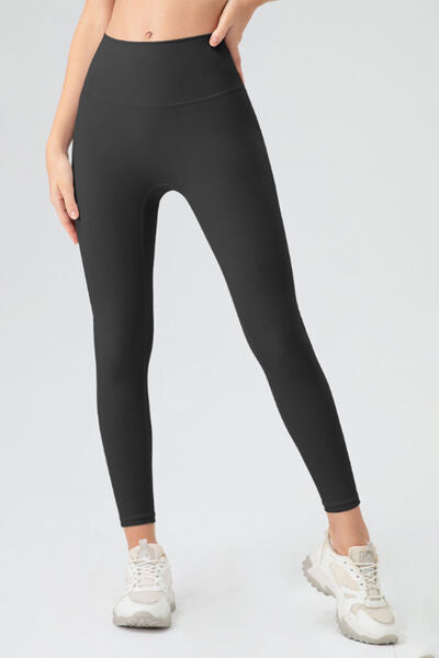 High Waist Skinny Active Pants - FitFemme.Shop