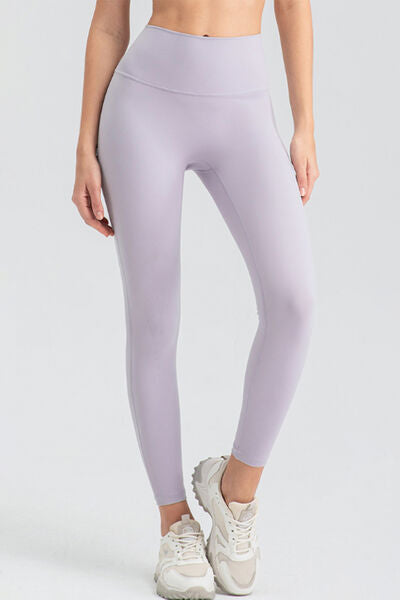 High Waist Skinny Active Pants - FitFemme.Shop