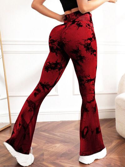 Tie-Dye High Waist Active Leggings - FitFemme.Shop
