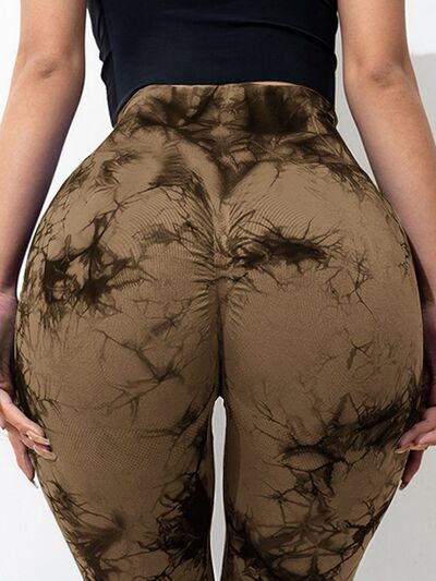 Tie-Dye High Waist Active Leggings - FitFemme.Shop