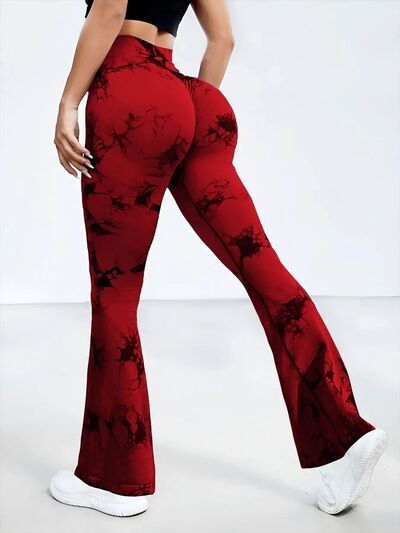 Tie-Dye High Waist Active Leggings - FitFemme.Shop
